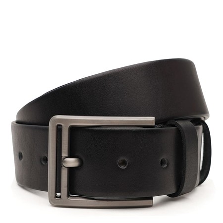 Мужской кожаный ремень Borsa Leather V1115DPL02-black купить недорого в Ты Купи