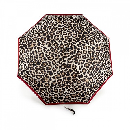 Зонт женский механический Fulton Minilite-2 L354 Lusterous Leopard (Леопард) купить недорого в Ты Купи