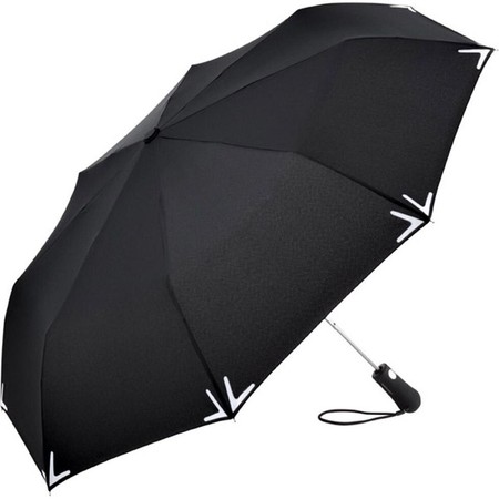Зонт складной Fare 5571 с фонариком Черный (1045) купить недорого в Ты Купи
