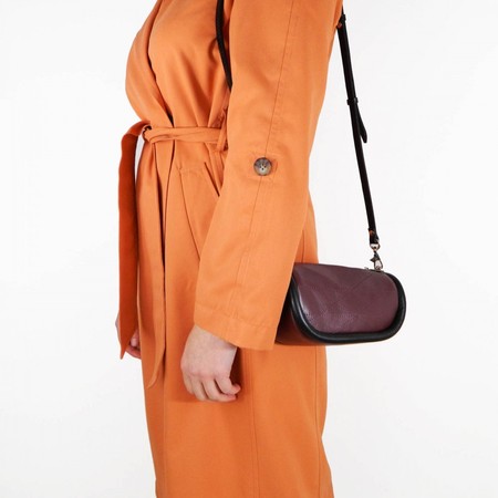 Женская сумочка из натуральной кожи Svіtlana Zubko Pare S2516-01-1 купить недорого в Ты Купи
