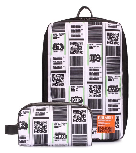 Рюкзак для ручной клади POOLPARTY Ryanair / Wizz Air / МАУ hub-checkintag купить недорого в Ты Купи