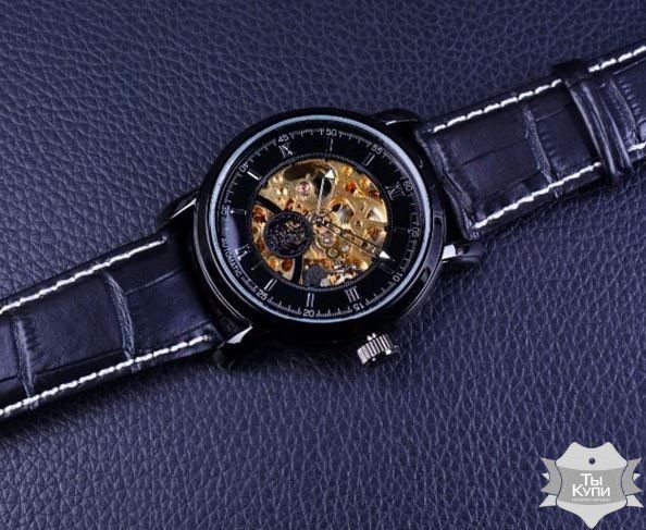 Мужские часы скелетон Orkina Sceleton (1105) купить недорого в Ты Купи