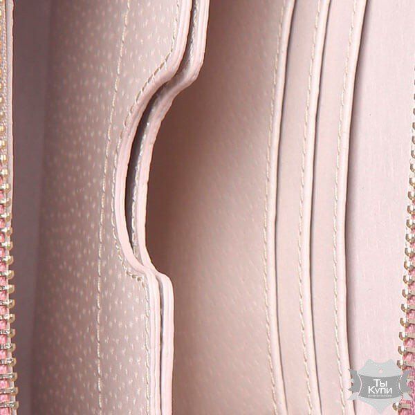Женский кожаный светло-розовый кошелек Valenta С104535 купить недорого в Ты Купи