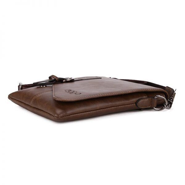 Чоловіча сумка POLO VICUNA (8838-2-BR) коричнева купити недорого в Ти Купи