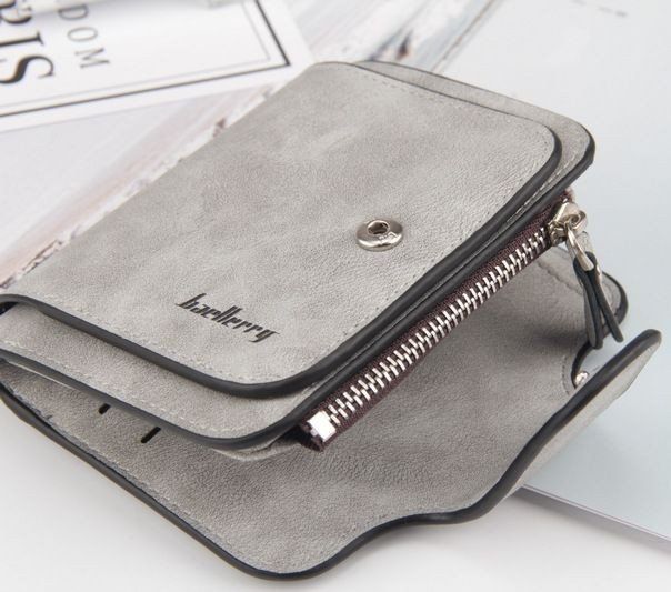 Жіночий гаманець Baellerry Forever mini сірий (BFRW-MG) купити недорого в Ти Купи