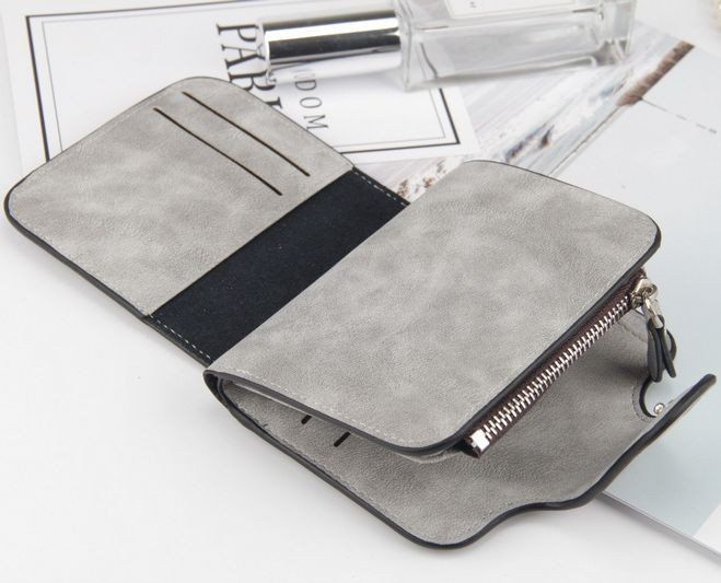 Женский кошелек Baellerry Forever mini серый (BFRW-MG) купить недорого в Ты Купи