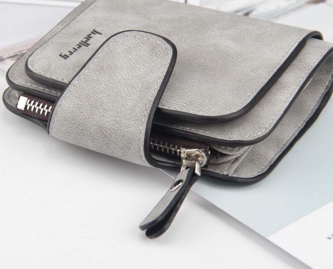 Женский кошелек Baellerry Forever mini серый (BFRW-MG) купить недорого в Ты Купи