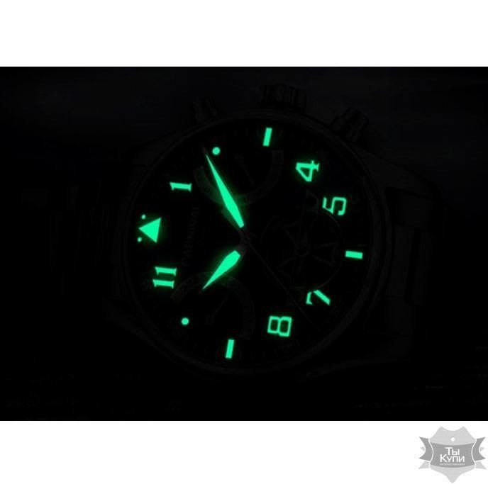 Мужские механические наручные часы Carnival Zurich (8705) купить недорого в Ты Купи