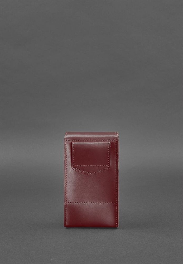 Набор женских кожаных сумок BlankNote Mini поясная/ кроссбоди бордовые - BN-BAG-38-VIN купить недорого в Ты Купи