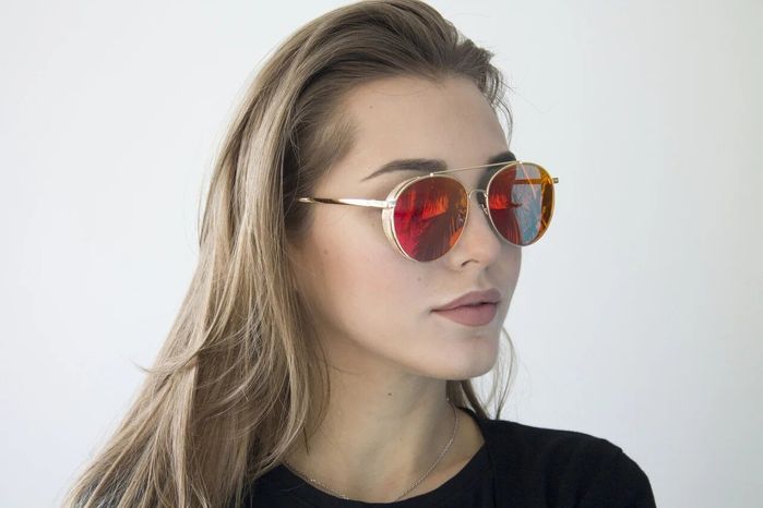 Солнцезащитные женские очки Glasses 8308-8 купить недорого в Ты Купи