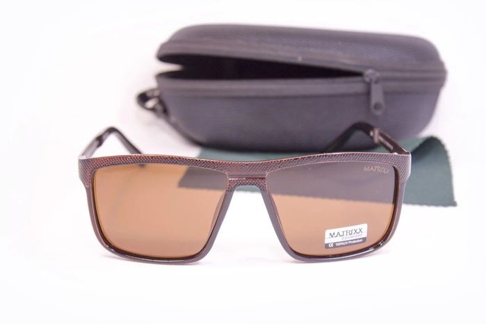 Мужские солнцезащитные очки с футляром Matrix polarized fp9832-2 купить недорого в Ты Купи