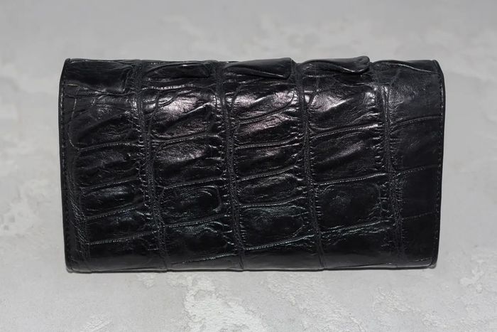 Кошелек из натуральной кожи крокодила Ekzotic Leather CW 18_1 купить недорого в Ты Купи