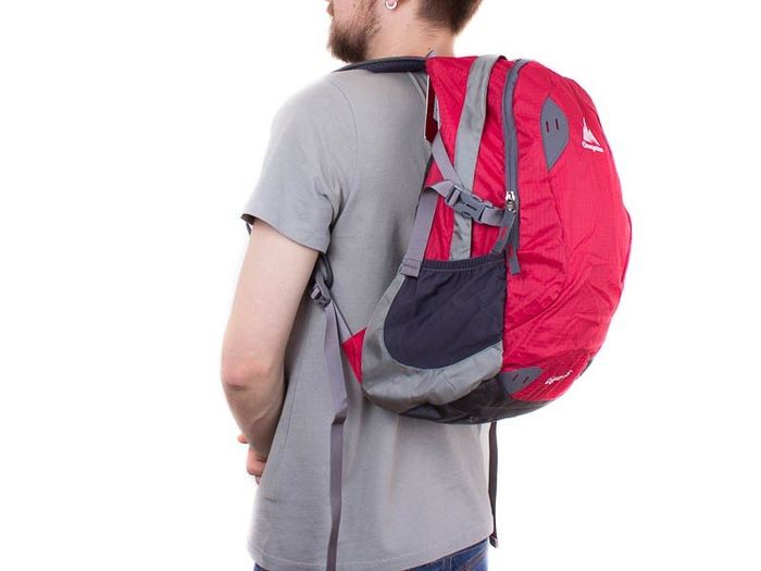 Жіночий міський червоний рюкзак ONEPOLAR купити недорого в Ти Купи