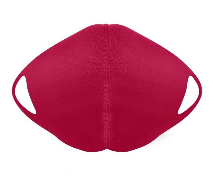 Женская маска для лица многоразовая защитная из неопрена Fandy Standart красная 1154006159 купить недорого в Ты Купи