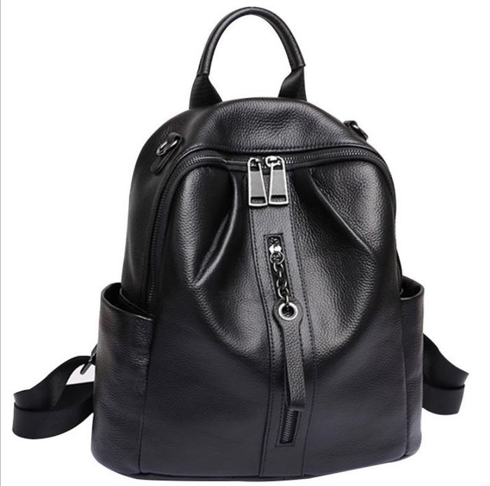 Городской женский рюкзак из натуральной кожи Olivia Leather F-NWBP27-86630A купить недорого в Ты Купи