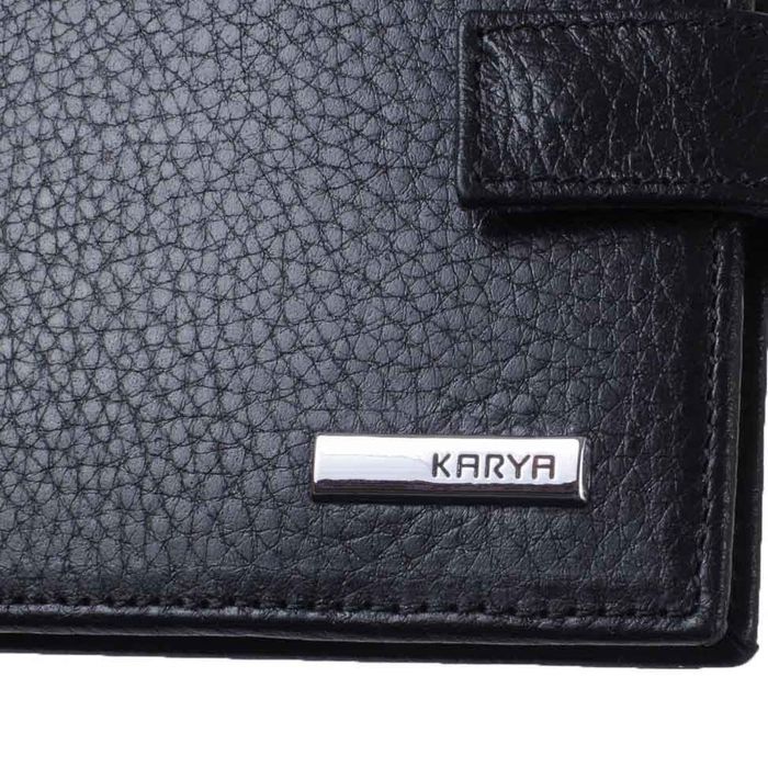 Кожаный кошелек KARYA SHI0450-45-2FL купить недорого в Ты Купи