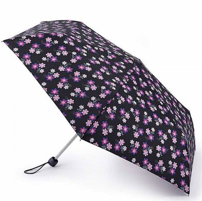 Женский механический зонт Fulton Superslim-2 L553 Pretty Posy (Красивые цветы) купить недорого в Ты Купи