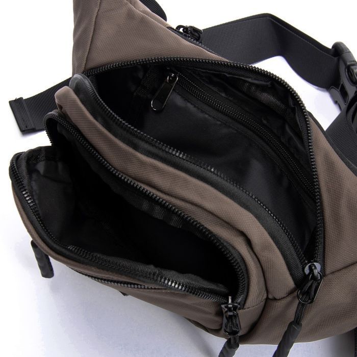 Чоловічі сумки на пояс Lanpad 61057 deep khaki купити недорого в Ти Купи