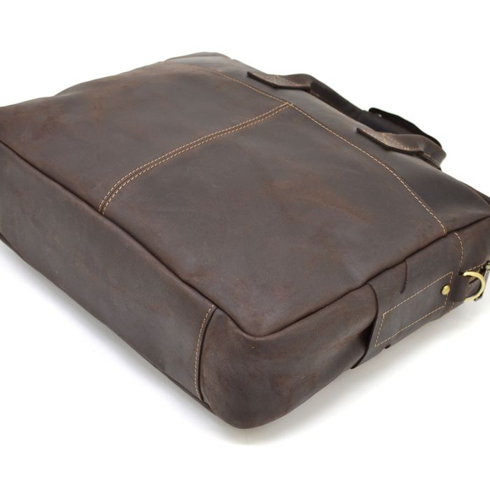 Чоловіча шкіряна сумка для ноутбука RC-1019-3MD від Tarwa купити недорого в Ти Купи