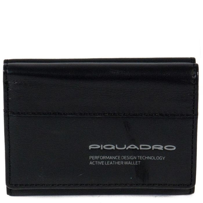 Шкіряний гаманець Piquadro DOWNTOWN / Black PU4455DTR_N купити недорого в Ти Купи