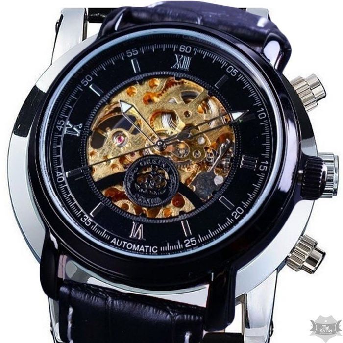 Мужские часы скелетон Orkina Sceleton (1105) купить недорого в Ты Купи