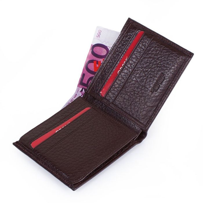 Чоловічий гаманець зі шкіри GRASS (ГРАСС) SHI323-9 купити недорого в Ти Купи