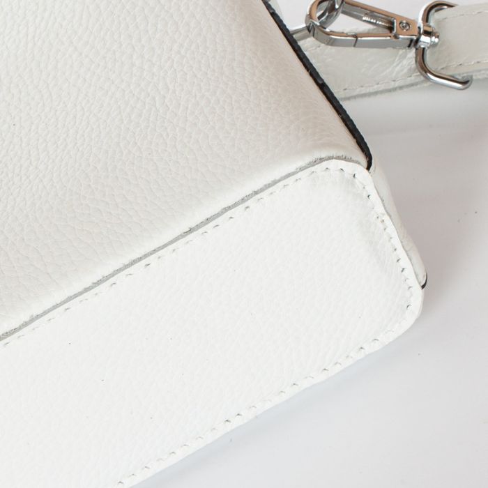 Женская кожаная сумка классическая ALEX RAI 99113 white купить недорого в Ты Купи