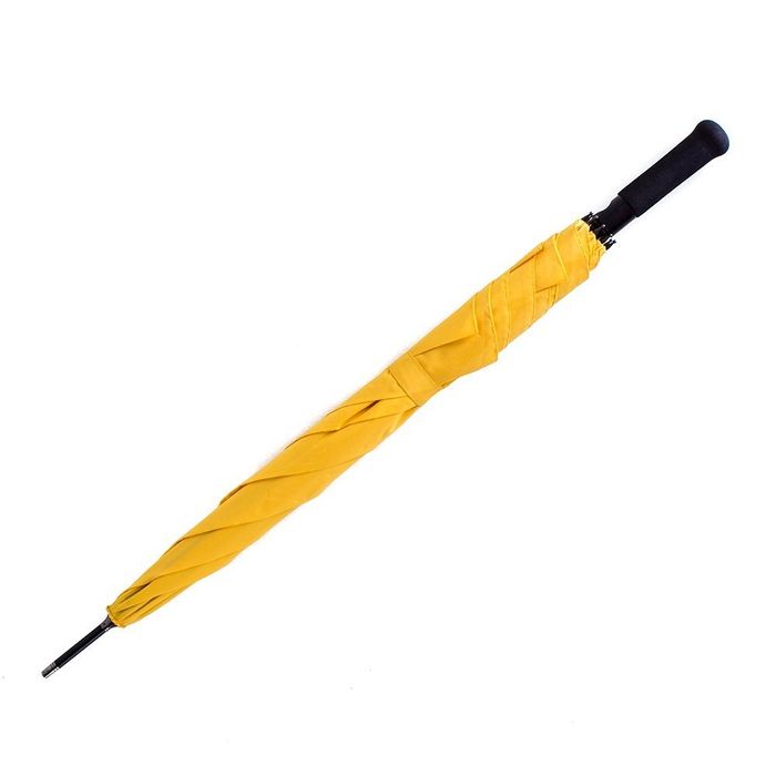 Зонт-трость женский полуавтомат FARE желтый из полиэстера купить недорого в Ты Купи