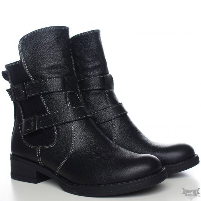 Кожаные демисезонные ботинки Villomi Tera-01d купить недорого в Ты Купи