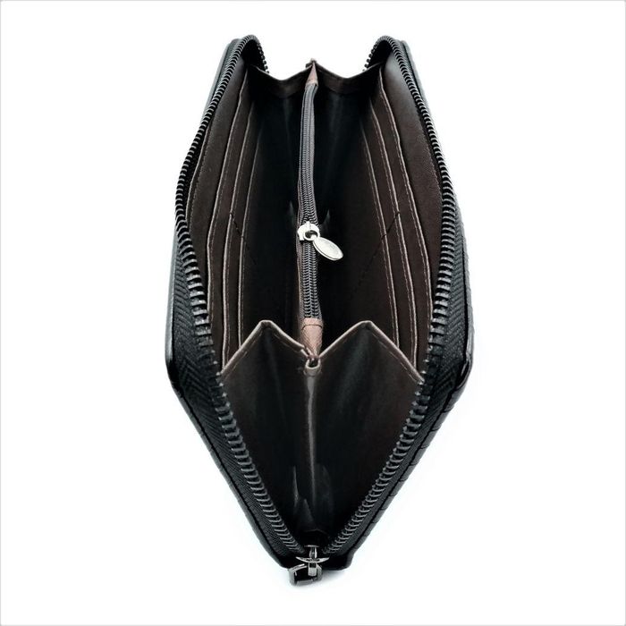 Чоловічий клатч гаманець Колір Чорний Weatro ekm-nwksh-002 купити недорого в Ти Купи