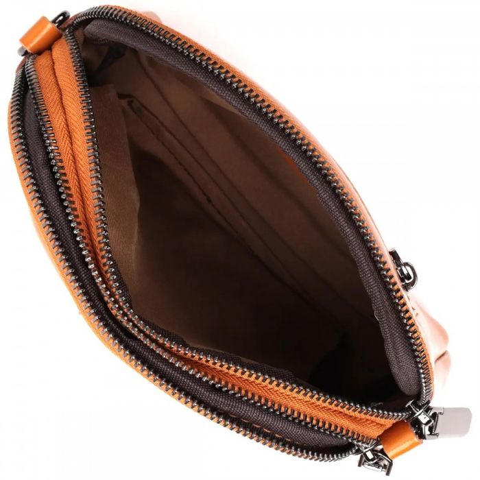 Молодежная женская кожаная сумка через плечо Vintage 22421 купить недорого в Ты Купи