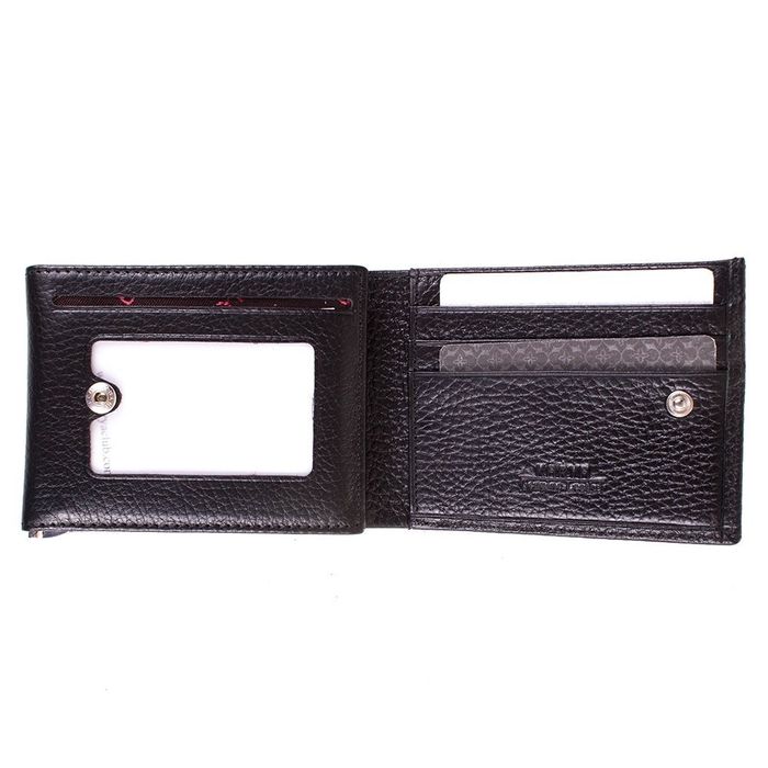 Шкіряний чоловічий гаманець з затиском для купюр Karya SHI0931-2FL купити недорого в Ти Купи