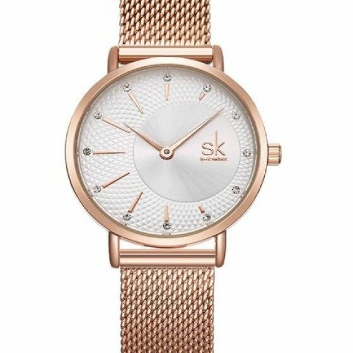 Женские часы SHENGKE LADY GOLD 9109 купить недорого в Ты Купи