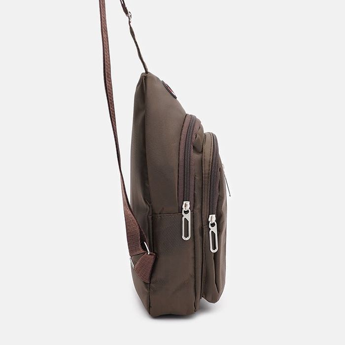 Мужской рюкзак через плечо Monsen C1sa9903br-brown купить недорого в Ты Купи