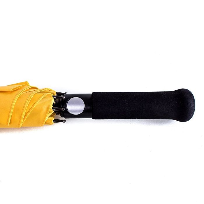 Парасолька-тростина жіноча напівавтомат FARE жовтий з поліестеру купити недорого в Ти Купи