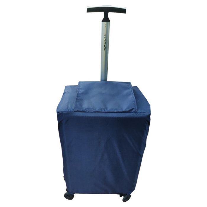 Захисний чохол для валізи Coverbag нейлон Ultra XS синий купити недорого в Ти Купи