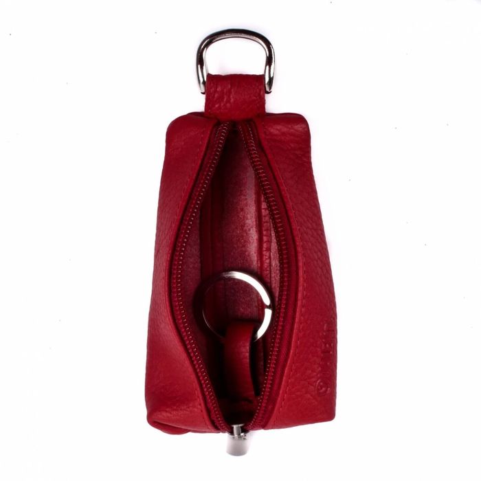 Жіноча шкіряна червона ключниця Valenta ХК3883 купити недорого в Ти Купи
