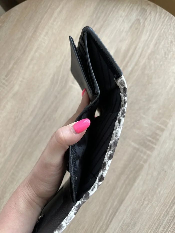 Гаманець з натуральної шкіри пітона Ekzotic Leather snw01 купити недорого в Ти Купи