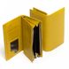 Кожаный женский кошелек Classic DR.BOND WMB-3M yellow