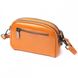 Молодіжна жіноча шкіряна сумка через плече Vintage 22421, Оранжевый