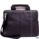 Кожаная черная сумка для ноутбука Valenta ВХ2381381