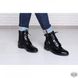 Женские лаковые зимние ботинки Villomi 2510-10