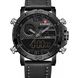 Мужские спортивные часы NAVIFORCE NEXT BLACK NF9134 (1279)