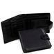 Портмоне черное кожаное Tiding Bag A7-258A