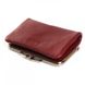 Шкіряний жіночий гаманець Classik DR. BOND WN-23-14 wine-red