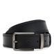 Чоловічий шкіряний ремінь Borsa Leather 115v1fx108-black