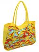Женская желтая Летняя пляжная сумка Podium /1323 yellow купить недорого в Ты Купи