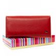 Жіночий шкіряний гаманець Rainbow DR. BOND WRS-22M red