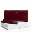 Шкіряний жіночий гаманець Classik DR. BOND W38 wine-red