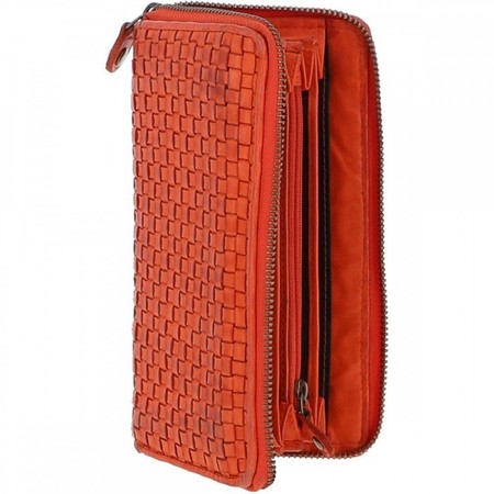 Шкіряний гаманець жіночий Ashwood D81 Orange купити недорого в Ти Купи